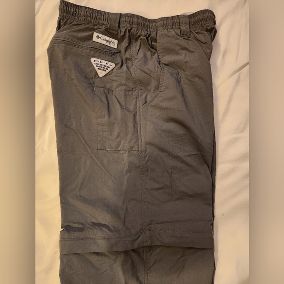 Columbia PFG Backcast Omni-Shade quick-dry nylon convertible pants / shorts - Picture 6 of 11